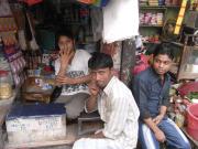 Shop workers